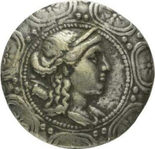 Tetradrachme aus Amphipolis/ Makedonien