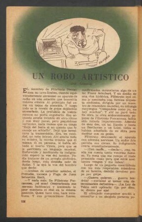 Un robo artístico