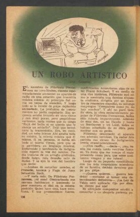 Un robo artístico