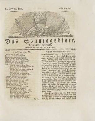 22, 1829: Stück