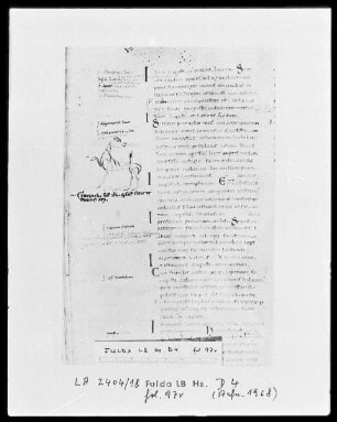 Codex Justinianeus — Ein Tier, Folio 97verso