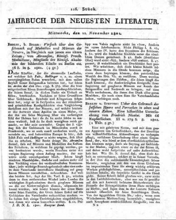 1801-11-11 : 116. Stück