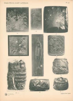 Pl.45. Laques et bois laqués