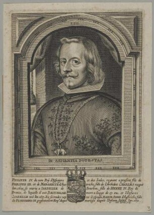 Bildnis des Philippe IV., Roy d'Espaigne