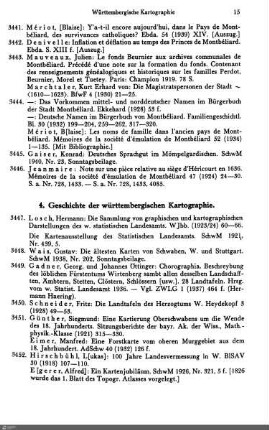 4. Geschichte der württembergischen Kartographie