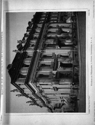 Tafel [28]: Wohnhaus am Wilhelmsplatz in Potsdam, Nauenerstrasse 35 u. 36