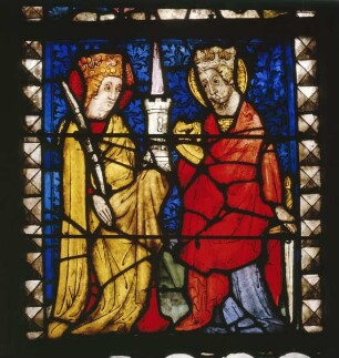 Heilige Barbara und heilige Katharina