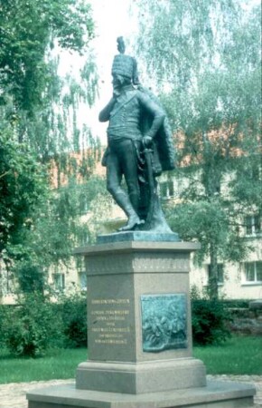 Wustrau. Denkmal Reitergeneral Hans Joachim von Zieten