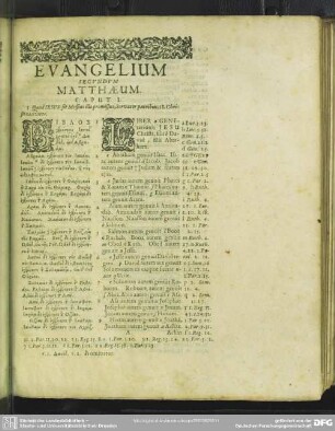 Evangelium Secundum Matthaeum