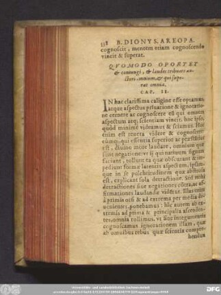 Quomodo Oportet & coniungi, & laudes tribuere auctori omnium, & qui superat omnia. Cap. II.