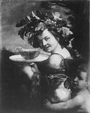 Bacchus als Knabe