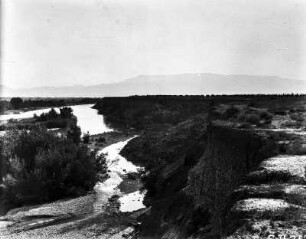 Grand Junction : Die kleine Stadt Grand Junction am Ufer des Colorado Rivers.