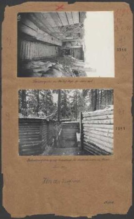 Schützengraben des Res. Inf. Regts. 91