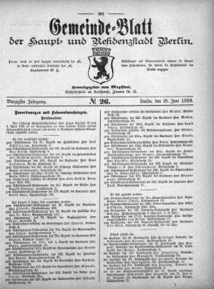 1899,26: No. 26, 25. Juni 1899