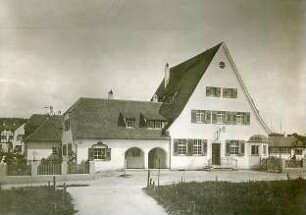 Fischer, Theodor; Reutlingen-Gmindersdorf; Arbeiterkolonie: Altenhof - Hausfront