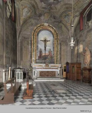 Santissima Annunziata, Cappella del Crocifisso, Cappella Villani, Florenz