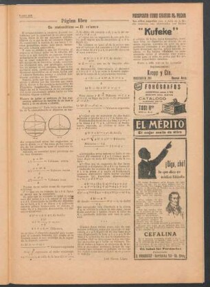 Página libre : De matemáticas - El volumen