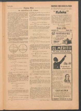 Página libre : De matemáticas - El volumen