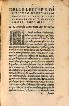 Delle Lettere Di M. Pietro Bembo ... Volume, 2