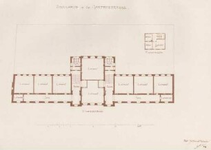 Strieder, Wilhelm. Schulhaus Gartenstraße