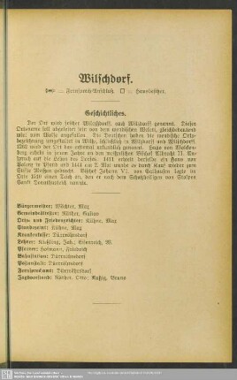 Wilschdorf