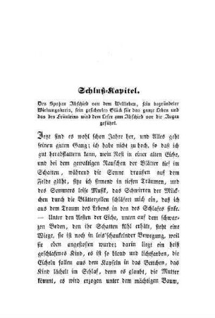 Schluß-Kapitel