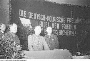 Görlitz, Landestagung der Deutsch-polnischen Gesellschaft, 25. Februar 1951