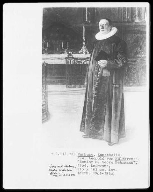 Senior D. Georg Behrmann