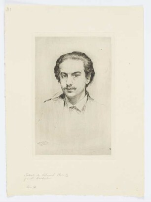 Bildnis Edward Berend