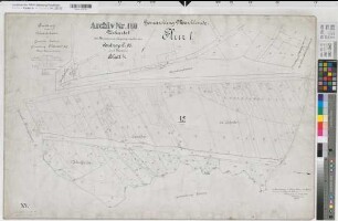 Castrop (Castrop-Rauxel), Zusammenlegung Castrop, Bl.4 Urkarte I Flur 15