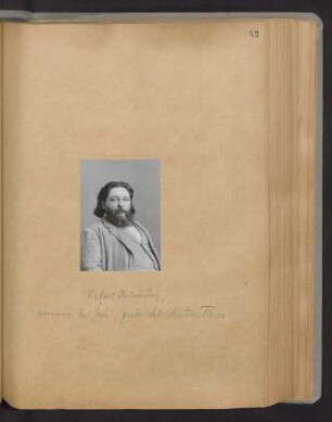 [Fotografía de] Rafael Hernández, hermano de José, poeta del "Martín Fierro"