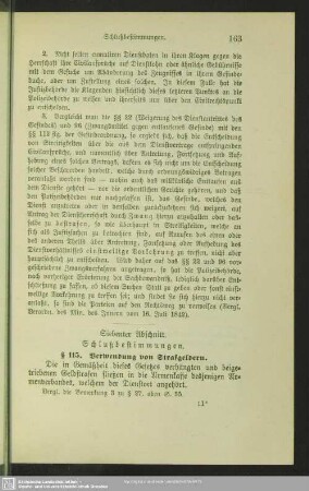 Siebenter Abschnitt. Schlußbestimmungen