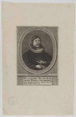Bildnis des Georgius Wonna
