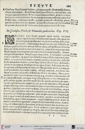 Cap. VII.: De Cricilasiae, Trochi, & Pilamallei qualitatibus