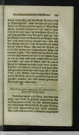Befestiget und erweitert die Holländer Vergewerkschaftung