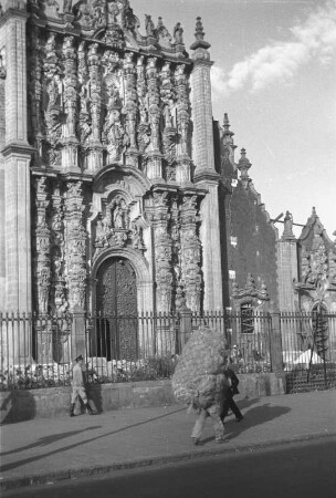 Die Kathedrale von Mexiko-Stadt (Lateinamerika-Aufenthalte 1934/1942 – 5. Mexiko 1937)