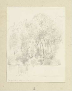 Gartenmauer des Bethmannschen Gartens