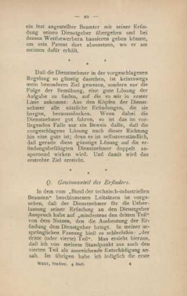 Q. Gewinnanteil des Erfinders