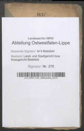 Schrage, Franz August, Heuerling und Holzförster, Feldmark Bielefeld. Deppermann, Hanne Marianne, Feldmark Bielefeld