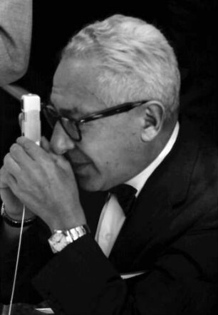 12. Tagung 1962 Physik; Bayrisches Frühstück: Isidor I. Rabi fotografierend