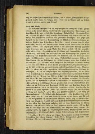 Krieg und Schule