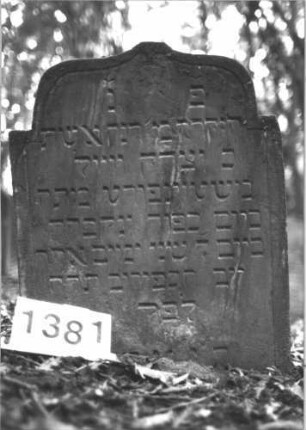 Grabstein 1381