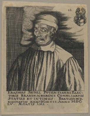 Bildnis des Erasmus Seidel