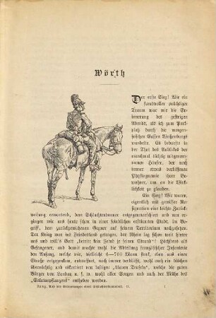 Aus den Erinnerungen eines Schlachtenbummlers im Feldzuge 1870/71 : mit zahlreichen. Reproduktionen nach den Kriegsskizzenbüchern und nach Gemälden des Künstlers, [2] : Neue Folge