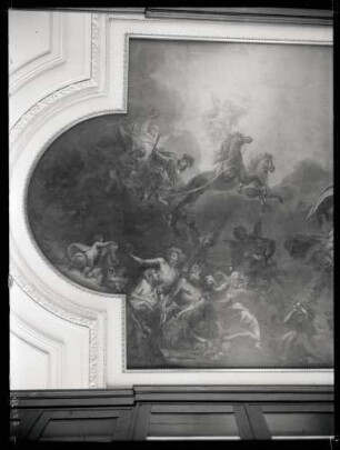 Hofbibliothek; Deckenbild, Allegorie
