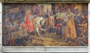 Ereignisse aus der Konstanzer Stadtgeschichte — Einzug Kaiser Friedrichs II. in Konstanz 1212