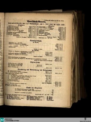 Karlsruher Tagblatt, Vorschuß-Verein