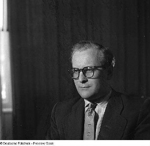 Porträt Clemens Dillner (1925-1995; 1. Konzertmeister Staatskapelle Dresden)