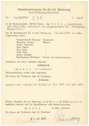 Anwald, Sebastian