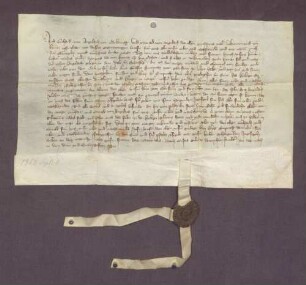 Gerhard von Angelloch, Edelknecht, und sein Vetter, Konrad von Angelloch, erklären für sich und des ersteren Bruder Kunzlin, dass sie die Burg (Wald-) Angelloch, ein ebersteinisches Lehen, dem Pfalzgrafen Ruprecht d. Ä. und der Pfalz geöffnet haben.